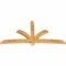 Ekena Millwork Davenport Rough Sawn Timber Gable Bracket, Western Red Cedar, 108"W x 54"H x 4"D x 6"F, 12/12 Pitch GBW108X54X0406DAV00RWR - alternate 5